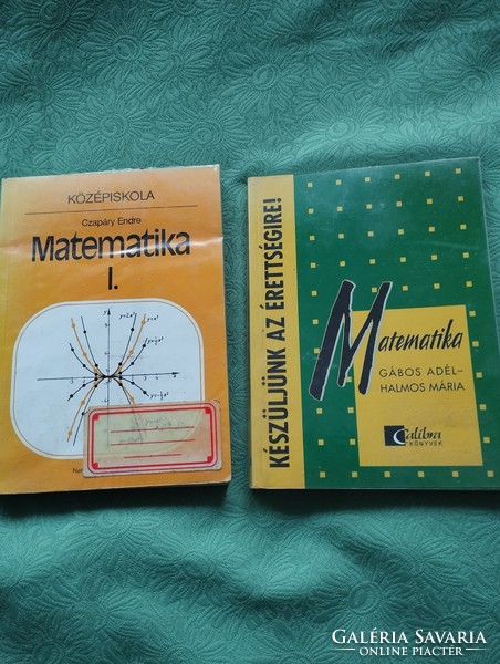 Mathematics and chemistry textbooks
