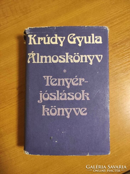 Krúdy Gyula: Álmoskönyv, Tenyérjóslatok Könyve