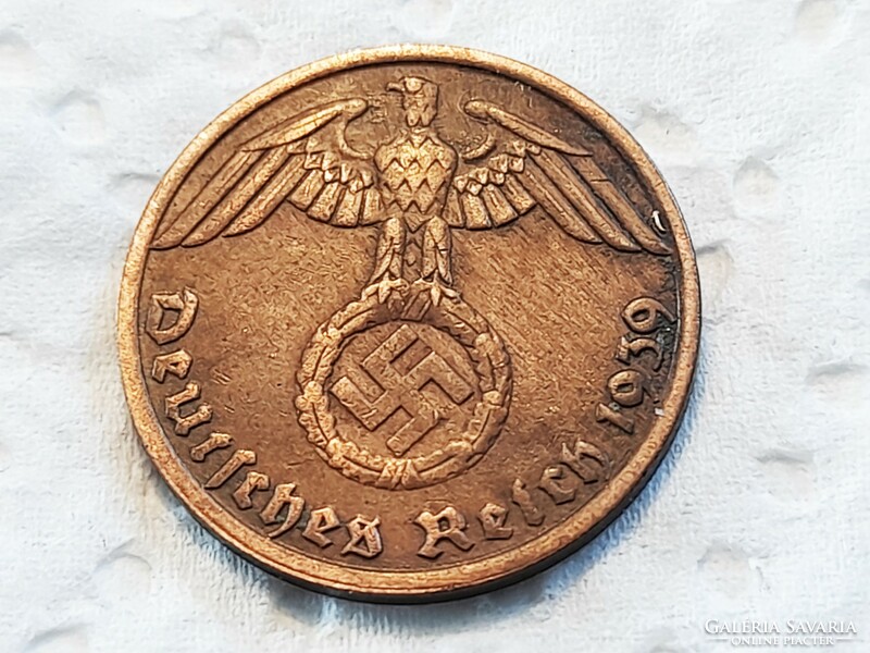 1 Reichspfennig 1939 a. Germany