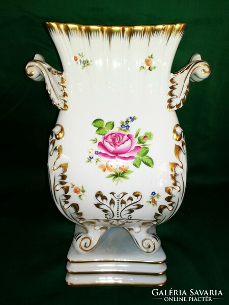A large baroque vase from Herend