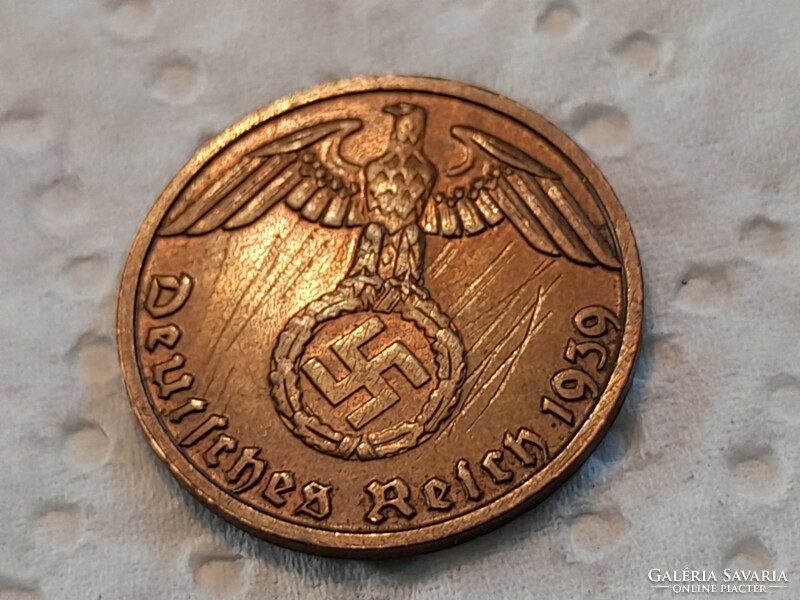 1 Reichspfennig 1939 b. Germany