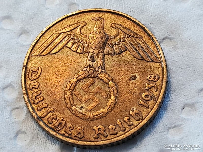 5 Reichspfennig 1938 E. Németország