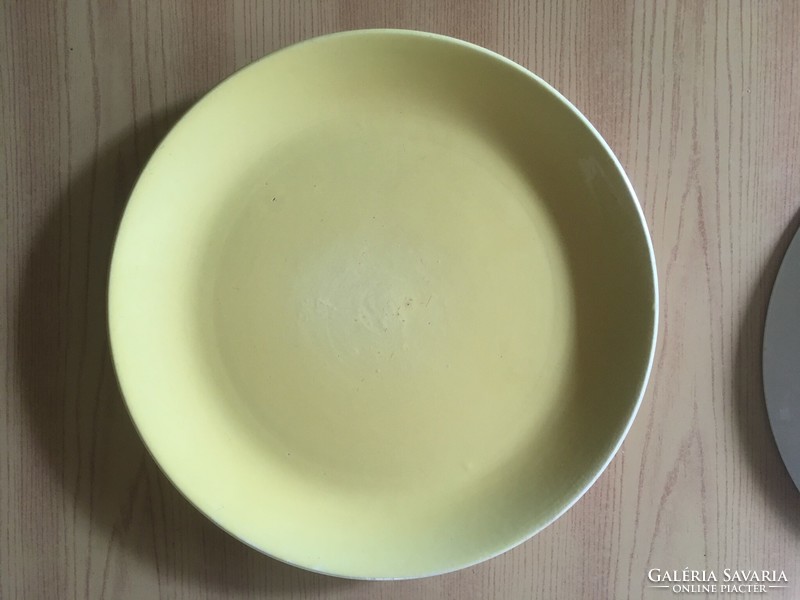 9 Yellow granite ceramic 19 cm hanging cake plate