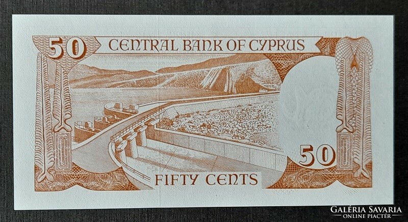 Ciprus * 50 cent 1988