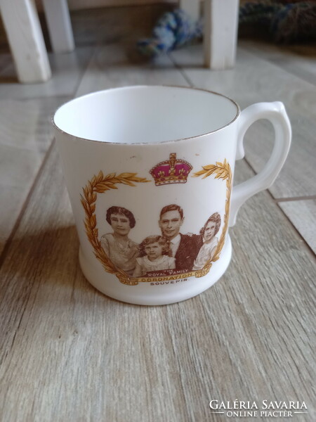Nice Old British Porcelain Coronation Cup (1937)