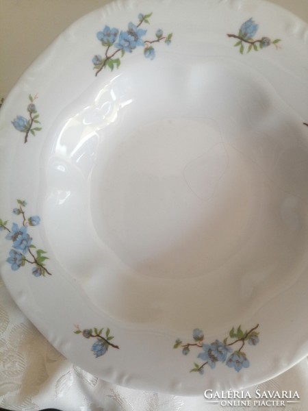 Zsolnay barack virágos  tányér