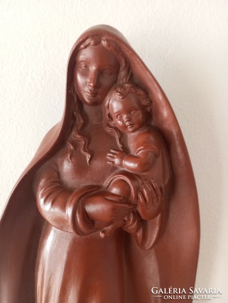 Hummel Terrakotta Mária fali dísz