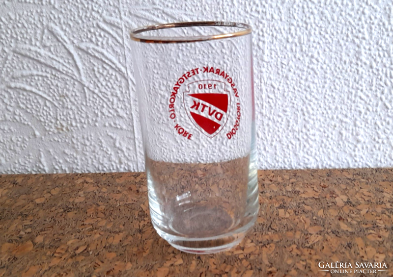 Retro dvtk glass cup