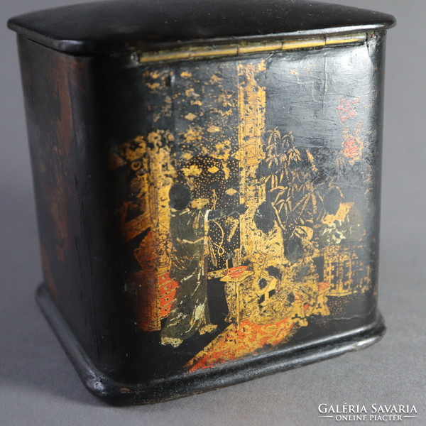 Japanese Meiji 19th century tea box