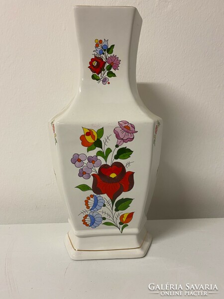 Kalocsai 34 cm hand-painted vase