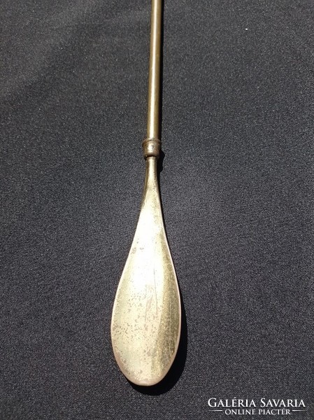 English copper sailing shoe spoon golden - hind