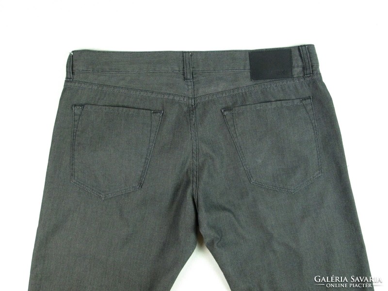 Original hugo boss stretch (w38 / l32) men's dark gray trousers