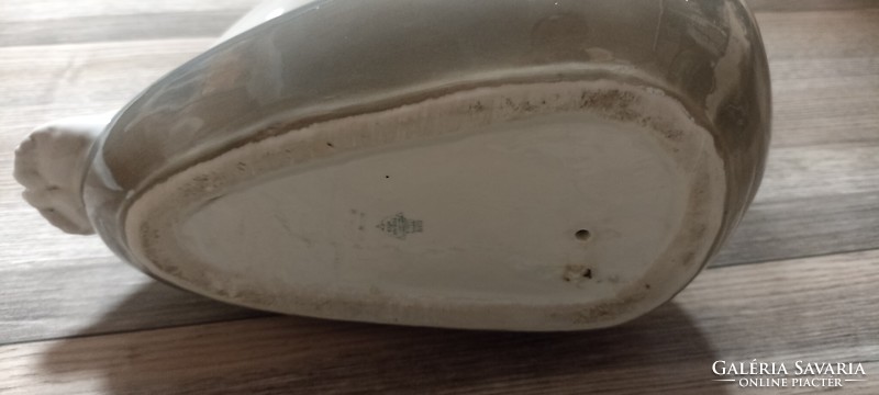 Zsolnay porcelán akt figura 31cm