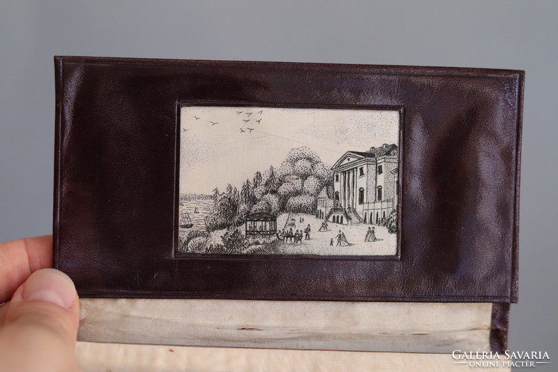 Women's wallet with a small ink drawing 1920 k.
