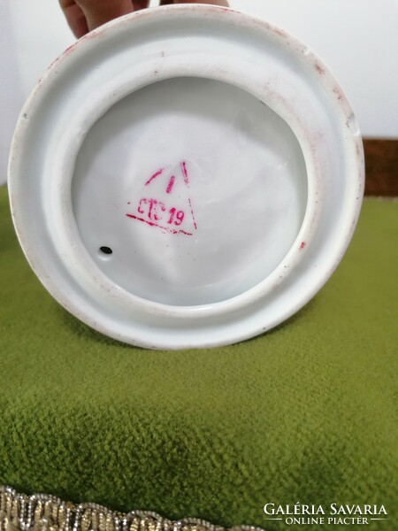 Retro alba iulia marked porcelain girl