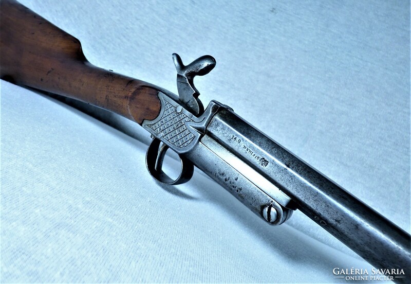 Very rare, single barrel, lefacheaux rifle, st. Etienne, ca. 1850!!!