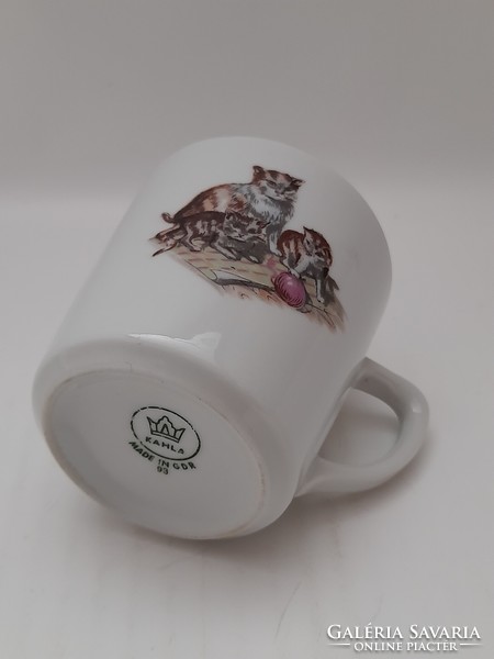 Kahla cat mug, 7.6 cm