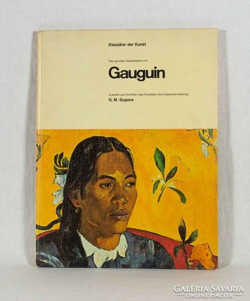 Gaugin monográfia- gazdagon illusztrált, német nyelvű