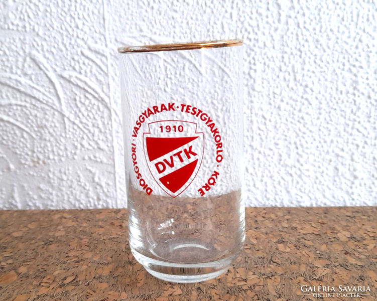 Retro dvtk glass cup