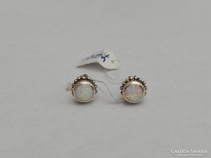 925 Silver opal stone earrings never worn