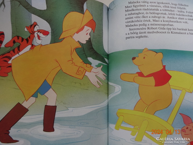 Walt disney winnie the pooh - big storybook, old, first edition (1991)