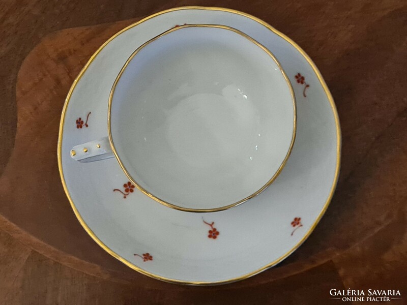 Ó Herend antique tea/coffee cup with coaster