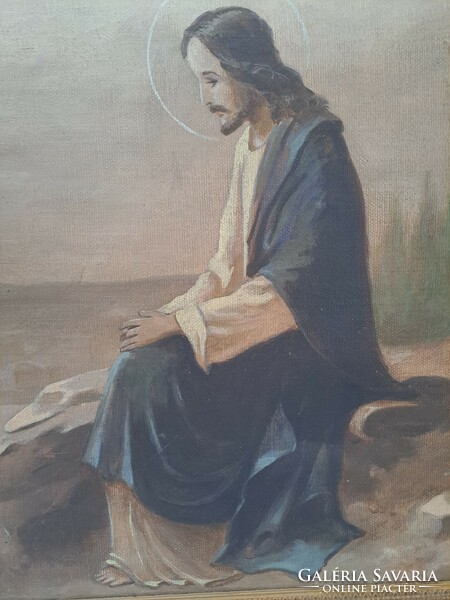 Jesus on the Mount of Olives - Novák Somogyi 1949.