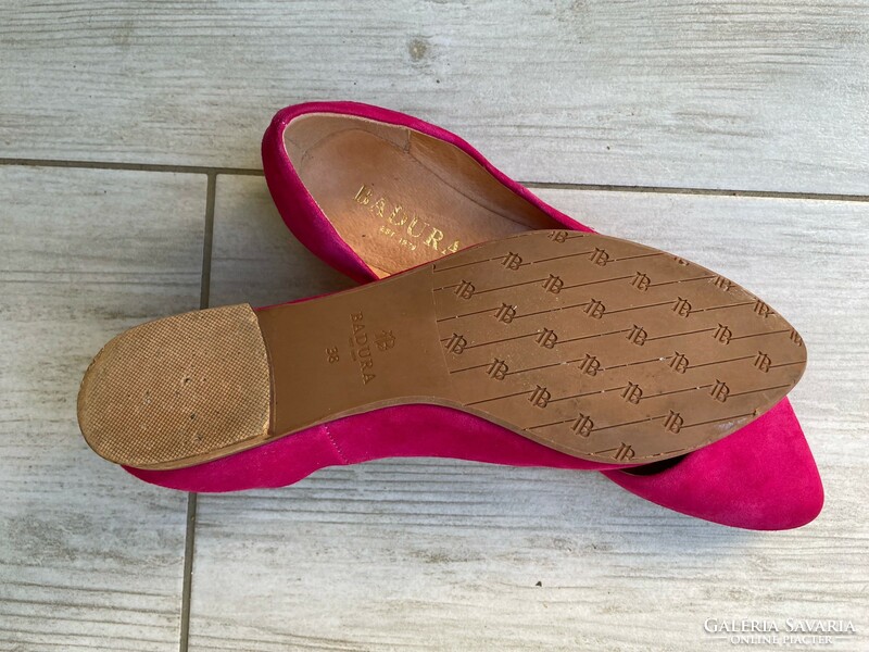 Badura pink ballerina size 38