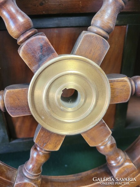 Walnut original boat rudder