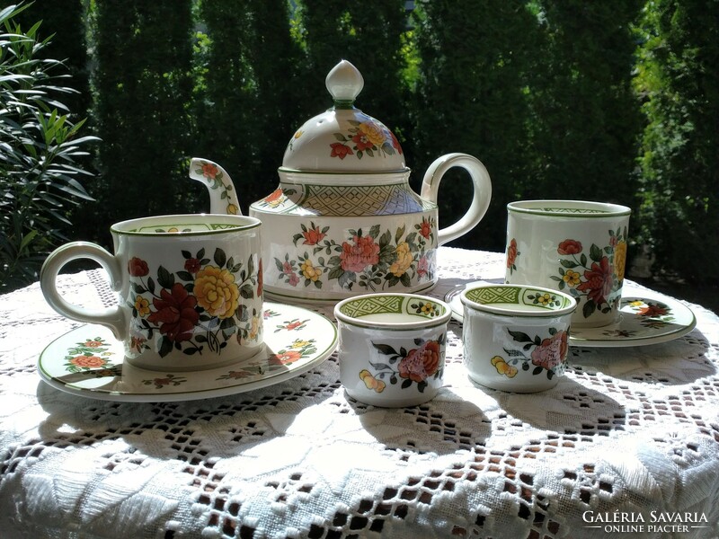 Villeroy & boch summerday new porcelain tea set for two