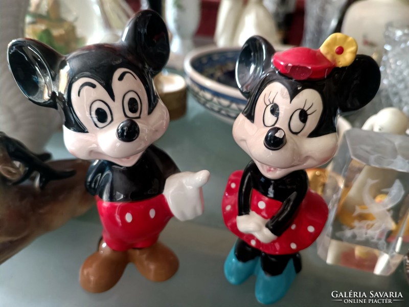 Mickey & Minnie Walt Disney porcelán!