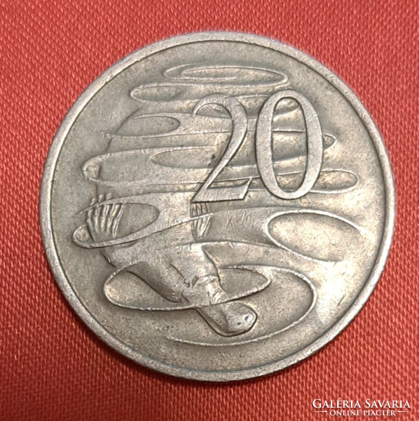 1975. Australia 20 cent platypus (90).