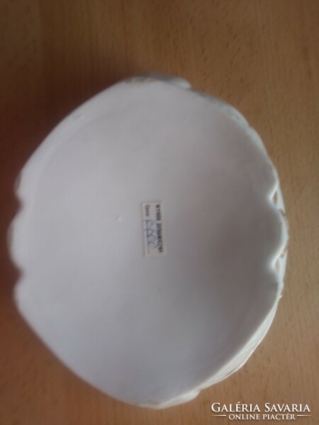 Polish porcelain bonbonier with openwork lid