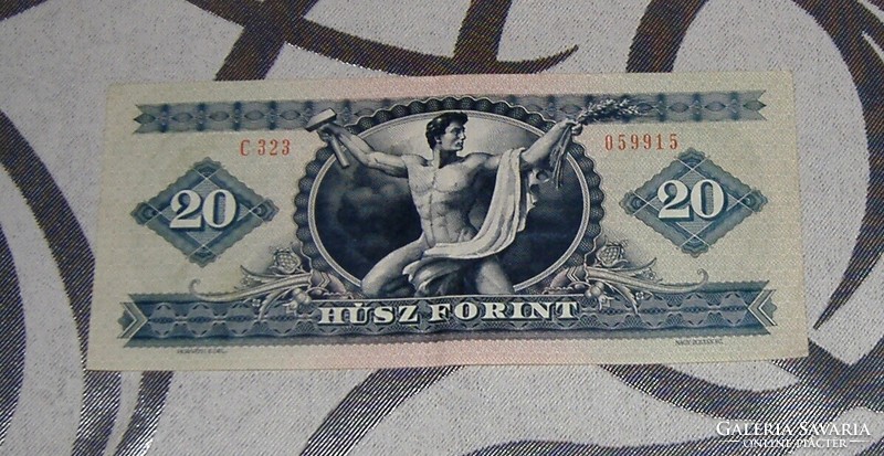 1980-as 20 Ft-os bankjegy