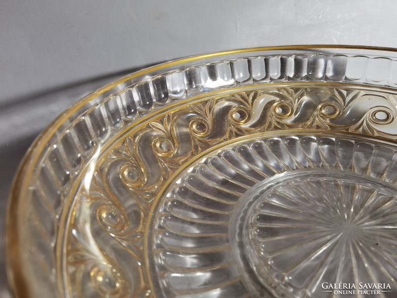 Huge marked French vintage baccarat crystal bowl