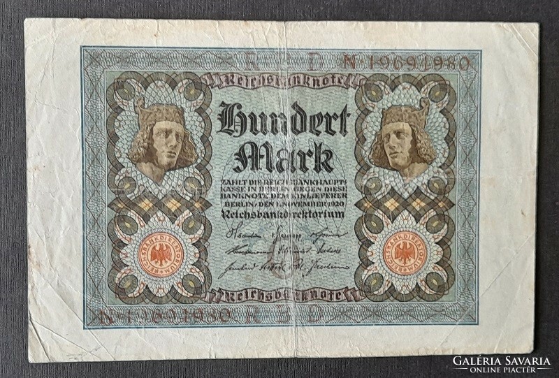 Germany * 100 marks 1920