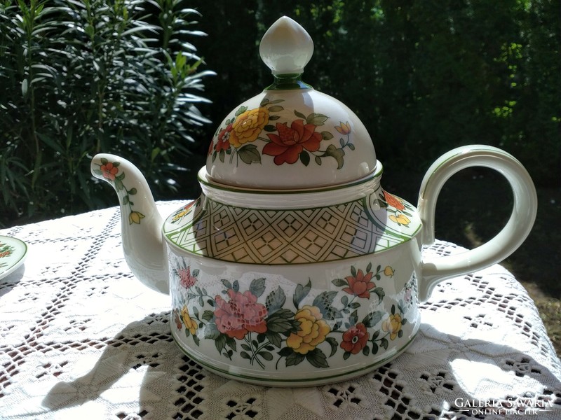 Villeroy & Boch Summerday új porcelán, kétszemélyes  teás készlet