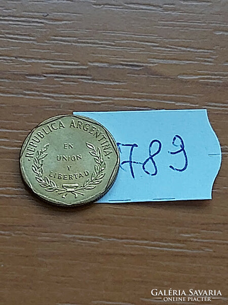 Argentina 1 centavo 1992 aluminum bronze, 789