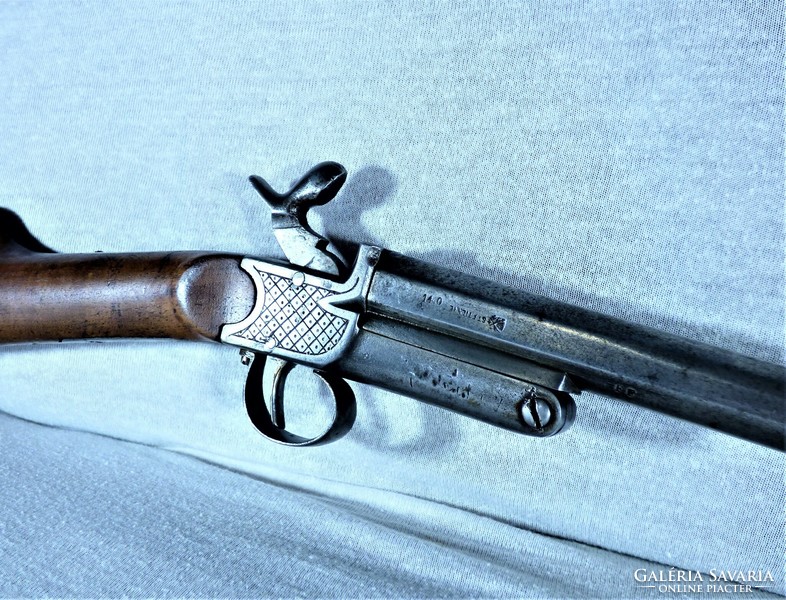 Very rare, single barrel, lefacheaux rifle, st. Etienne, ca. 1850!!!