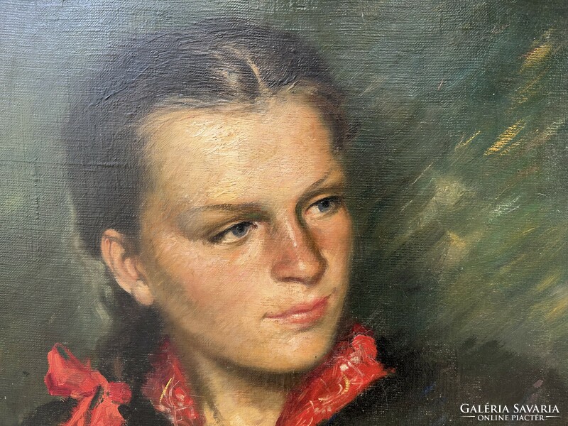 Lajos Rezes miller (1896-1989): young girl