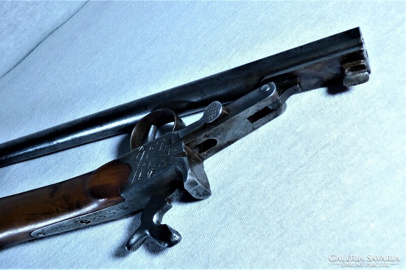 Very rare, single barrel, lefacheaux rifle, st. Etienne, ca. 1850!!!