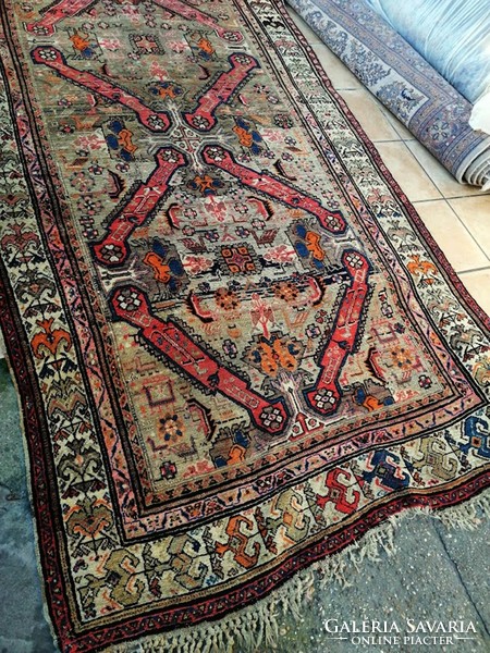 Antique Caucasian, beautiful hand knotted 150 x 320 cm