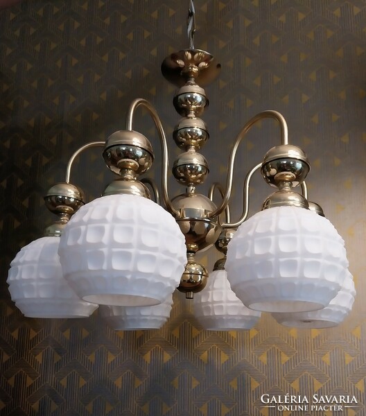 Kameniczky Senov Czechoslovak retro chandelier!