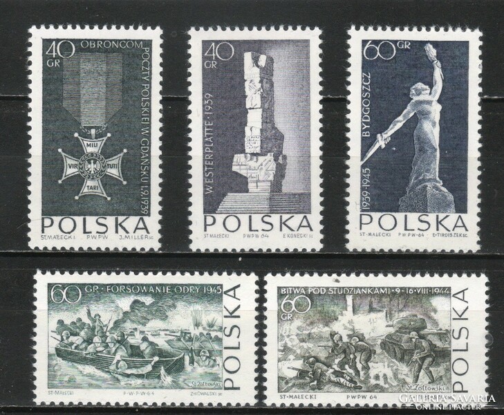 Post clean Polish 0025 mi 1533-1537 €1.00