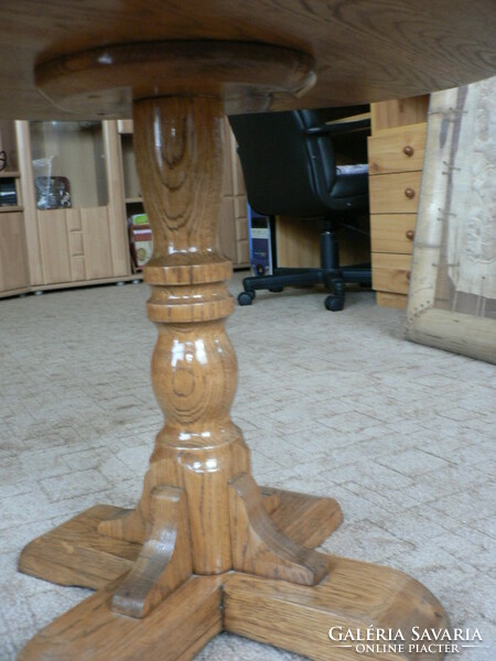 Oak smoking table