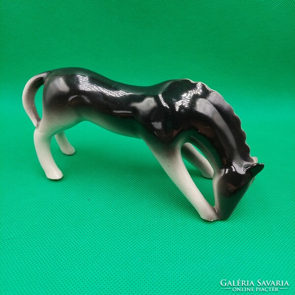 Modernist art deco porcelain horse figure