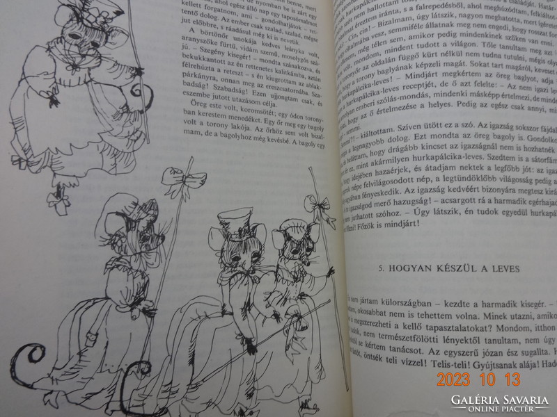 ANDERSEN LEGSZEBB MESÉI - Heinzelmann Emma rajzaival - régi mesekönyv (1975)
