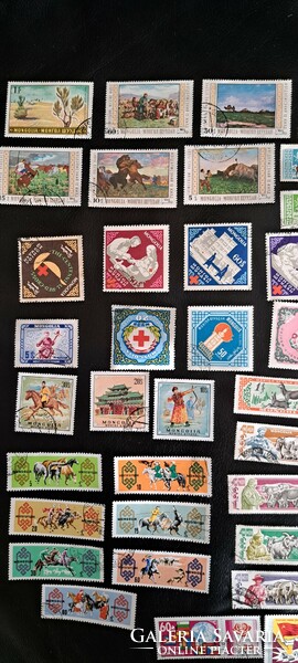 Mongolia red cross etc stamps package sealed 4.