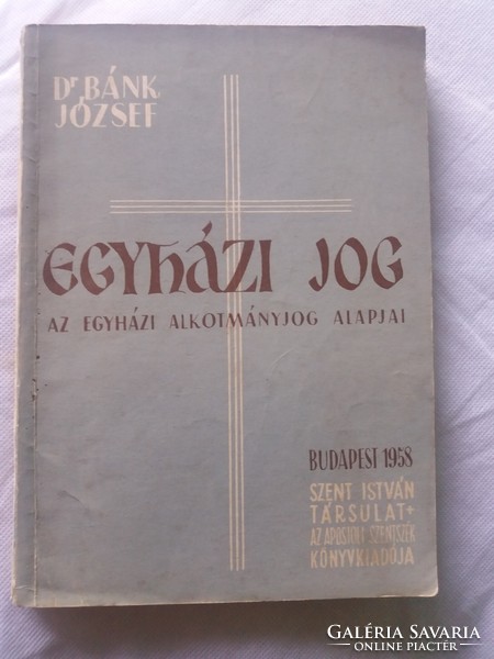Dr József bánk ecclesiastical law.