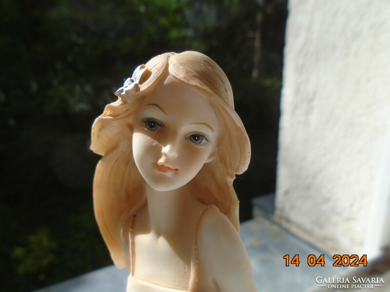 Decorative handmade young lady from the 